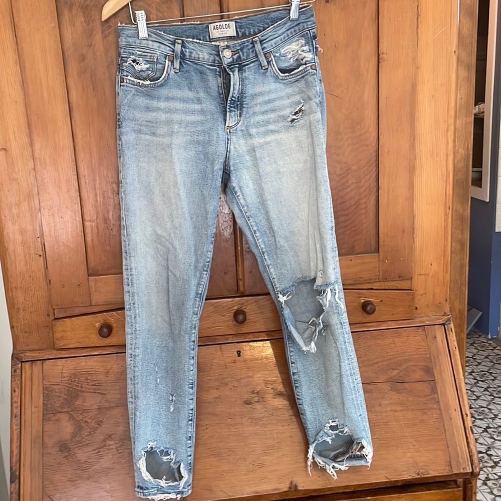 AGOLDE destroyed jeans size 26